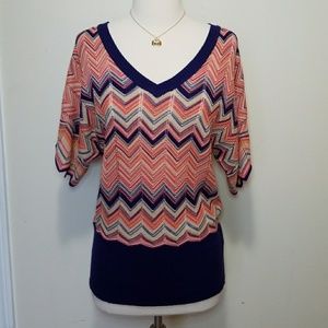 Outback Red Chevron top M